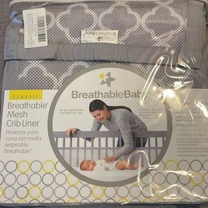 Breathable Baby Mesh Crib Liner